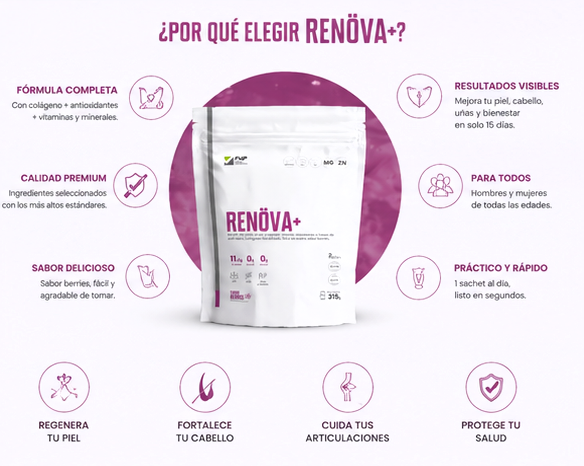 ✨ RENÖVA+ | Tu dosis diaria de juventud ✨